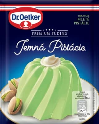 Dr.Oetker Premium puding Jemný pistáciový