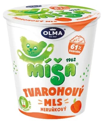 Olma Míša tvarohový mls meruňkový