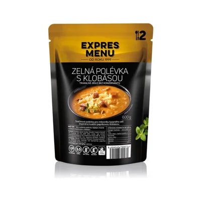 Expres Menu Zelná polévka s klobásou