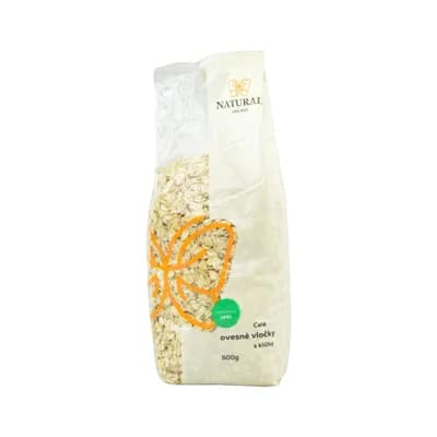 Natural Jihlava Ovesné vločky – natural