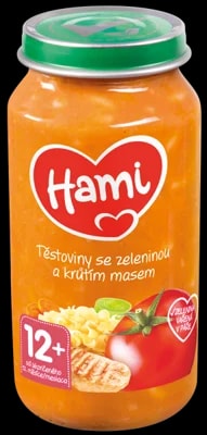 Hami masozeleninový příkrm Těstoviny s krůtou