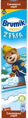 Opavia Brumík balení, čokoládová náplň jemné pečivo 3x30g