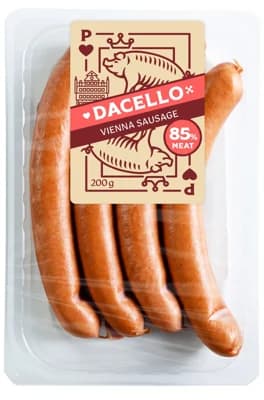 Dacello Vídeňské párky 85 %