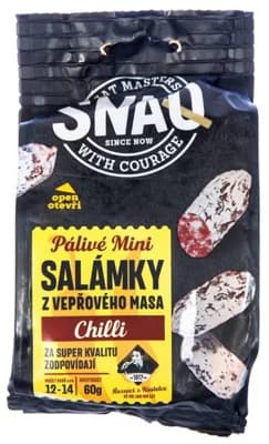 Kostelecké Uzeniny Snaq Salámek mini chilli