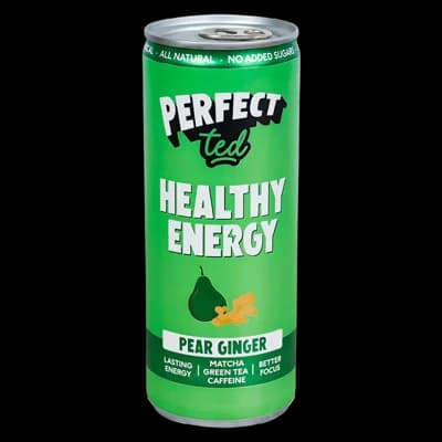 Natu Healthy Matcha Energy Drink hruška a zázvor