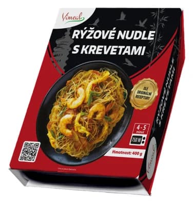 Vimeal Rýžové nudle s krevetami