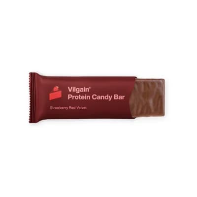 Vilgain Protein Candy Bar – jahodový red velvet