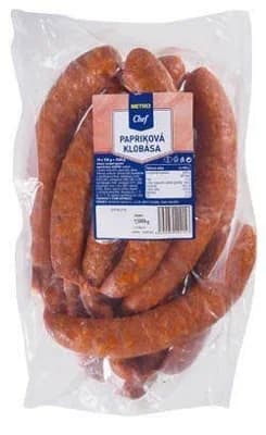 Metro Chef Klobása papriková 10x150g