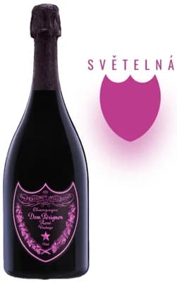 Dom Pérignon Rosé Vintage 2009 světelná lahev