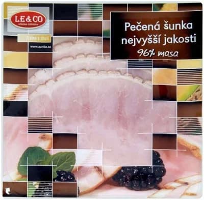 Le & Co Pečená šunka nejvyšší jakosti (96% masa)