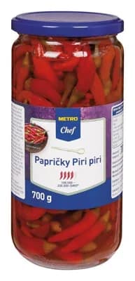 Metro Chef Papričky Piri Piri