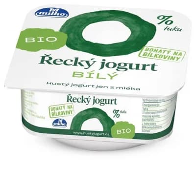 Milko BIO Řecký jogurt bílý 0%