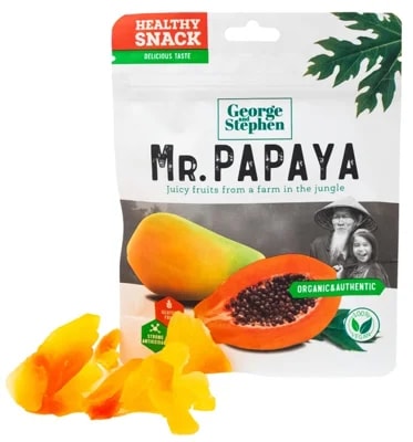 George and Stephen Ovocný snack Mr. Papaya