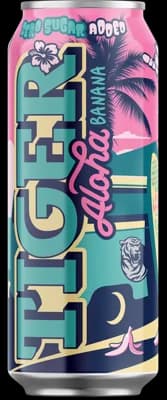 Tiger Energy drink ALOHA Banana flavoured