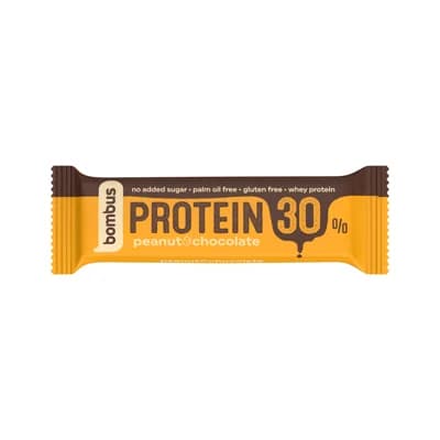 Bombus Protein 30% tyčinka – arašídy/čokoláda