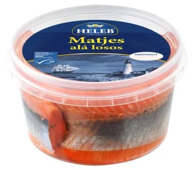 Heleb Matjesy a la losos v oleji