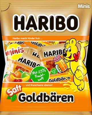 Haribo Goldbären Minis ovocné želé