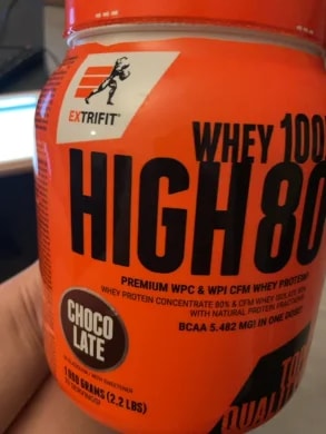 WHEY 100 HIGH 80 chocolate