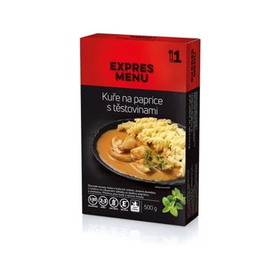 Expres Menu Kuře na paprice s těstovinami