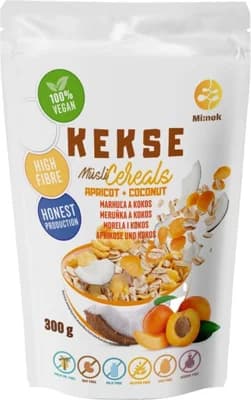 Kekse Cereálie Meruňka a kokos bez lepku