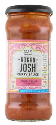 Marks and Spencer Pálivá kari omáčka s rajčaty, cibulí, koriandrem a červenými chilli papričkami