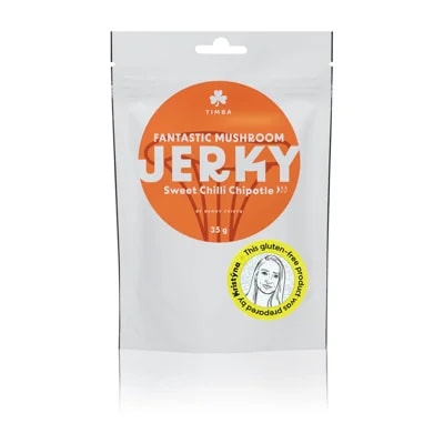 Timba Fantastic Mushroom Jerky Sweet chilli Chipotle 35g