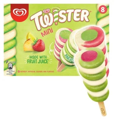 Algida Twister Mini Max 8x50 ml