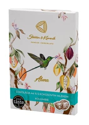 Steiner & Kovarik Aluna Bean to Bar 44 % s kokosovým mlékem