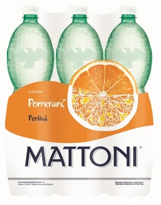 Mattoni s příchutí pomeranče 6×1,5 l