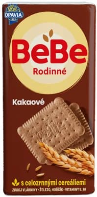 Opavia sušenky BeBe Rodinné kakaové cereální