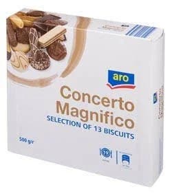 ARO Concerto Magnifico Směs 13 druhů sušenek