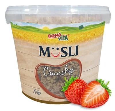 Bonavita Müsli Crunchy zapékané s jahodami