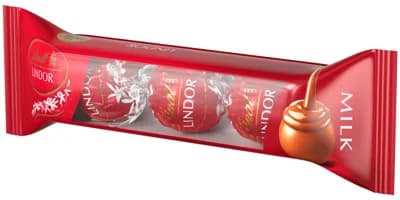 Lindt Bonboniéra LINDOR čokoládové pralinky mléčné trio