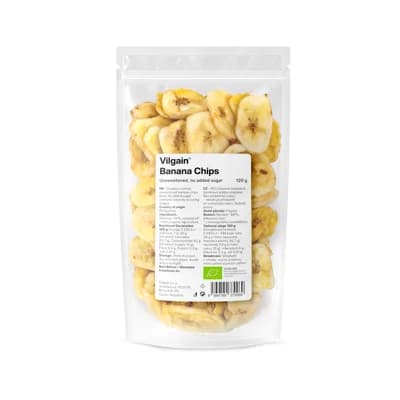 Vilgain Bananové chipsy – neslazené