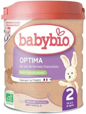 Babybio BIO Pokračovací kojenecké mléko 2 Optima