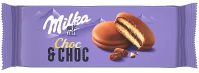 Milka jemné pečivo Choc and choc