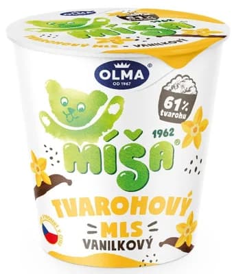 Olma Míša tvarohový mls vanilkový