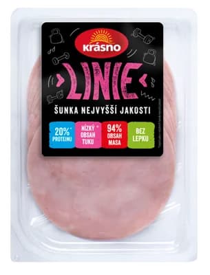 Krásno Linie Šunka nejvyšší jakosti (94% masa)