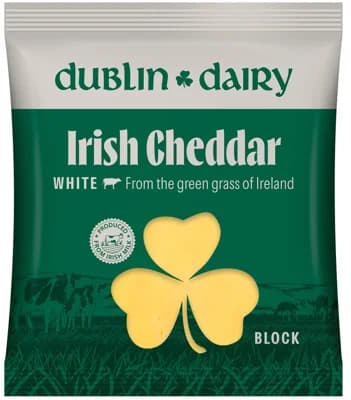 Dublin Dairy Irish cheddar white bloček