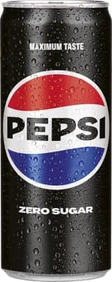 Pepsi Zero Sugar plech