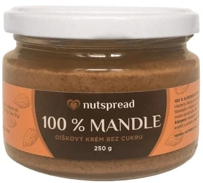 Nutspread 100% ořechové máslo - mandle