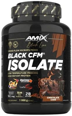 Amix BLACK Line Black CFM Isolate - čokoládový dort