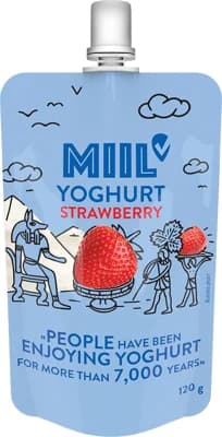 Miil Krémový jogurt jahoda, kapsička