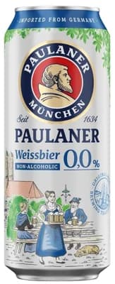 Paulaner Hefe-Weissbier bez alkoholu plech