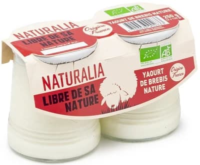 Naturalia BIO Ovčí Jogurt přírodní, 2x125g