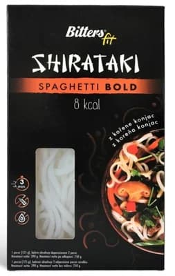 Bitters Fit Shirataki Špagety Bold