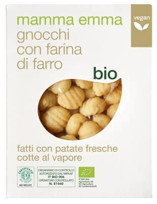Mamma Emma BIO Špaldové gnocchi
