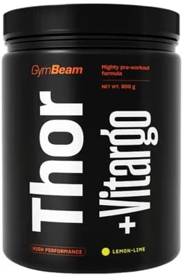 GymBeam Předtréninkový stimulant Thor Fuel + Vitargo - citrón/limetka