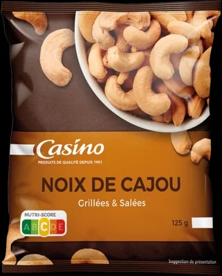 Casino Pražené kešu oříšky