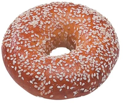 Bagel louhovaný sezamový